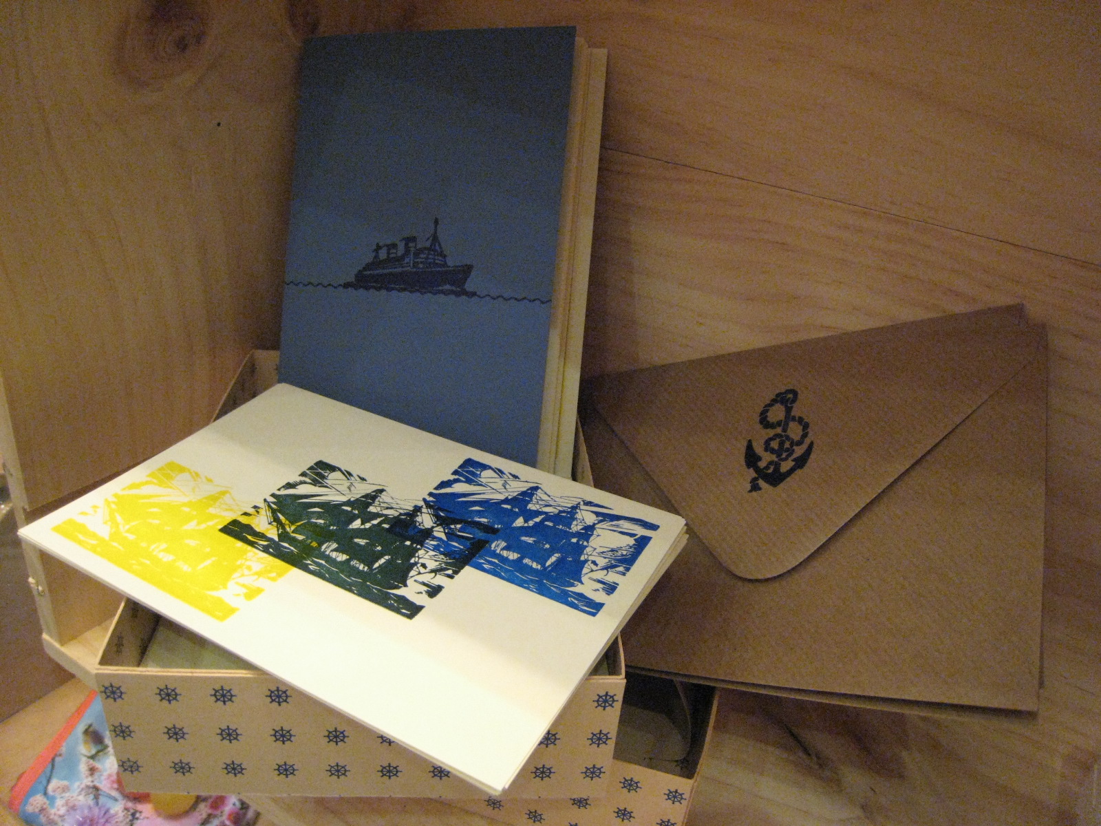 sort design stockist letterpress nautical stationery