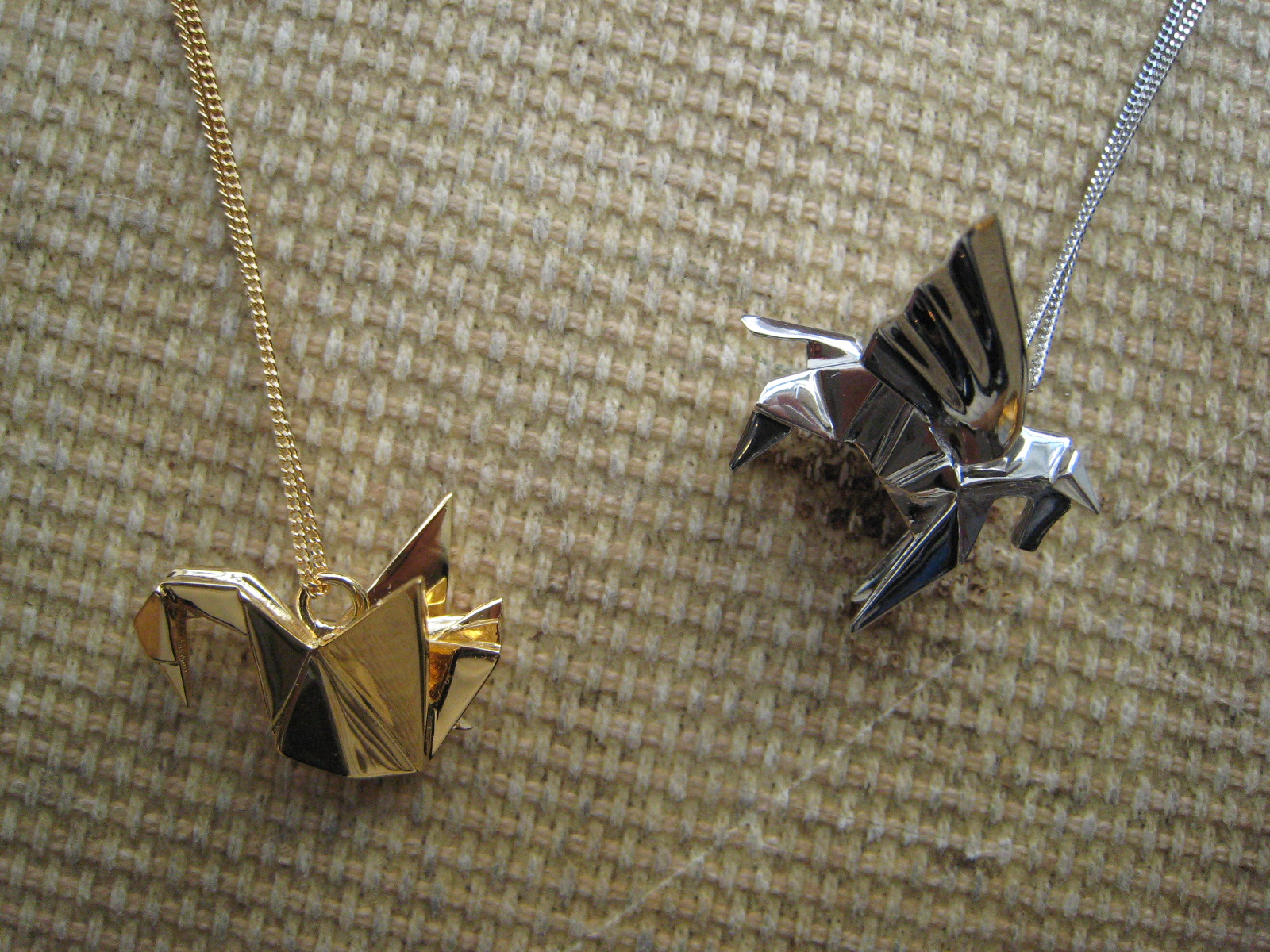 origami jewellery uk stockist pegasus swan