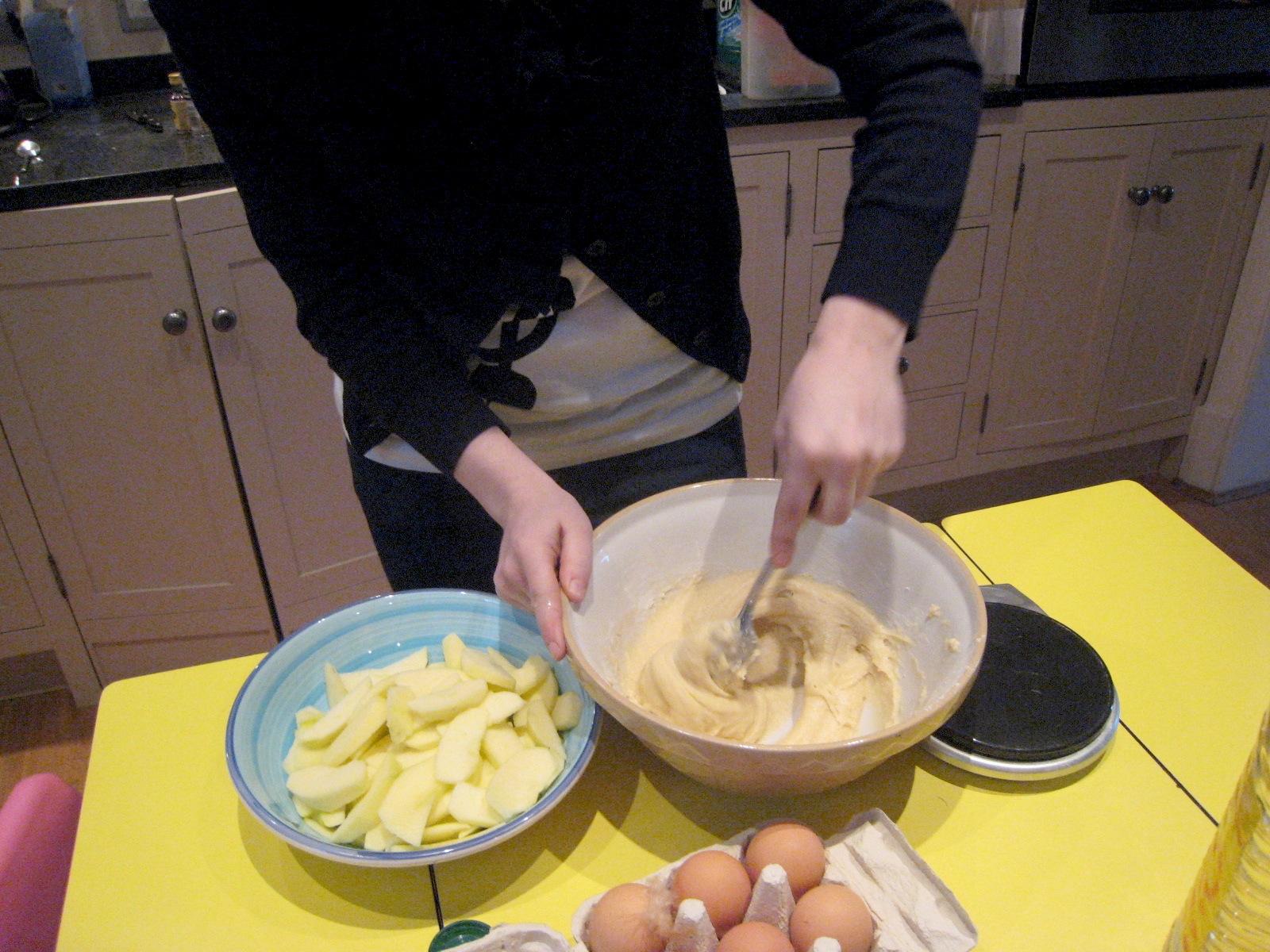 annie's apple cake tea towel recipe charlotte farmer