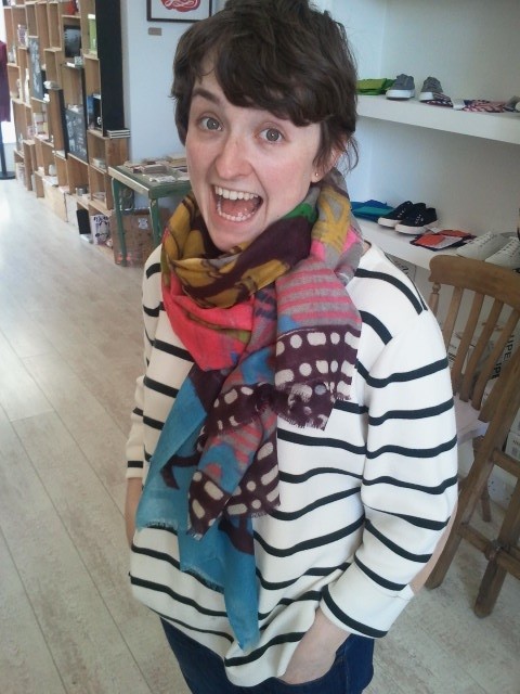 epice graffiti scarf new season aw11 uk stockist found bath