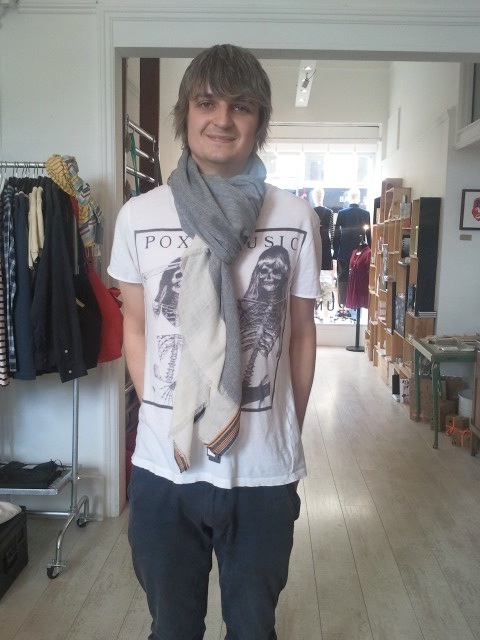 epice scarf SW 1127M steel found bath uk stockist