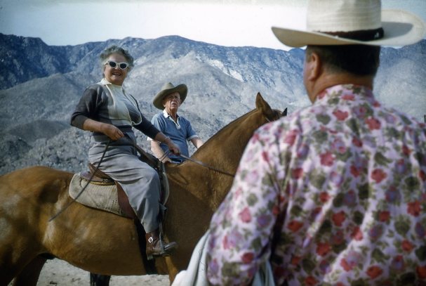 Robert Doisneau - horse riding - Palm Springs 1960 stella telegraph top 50 found bath boutique designer shop