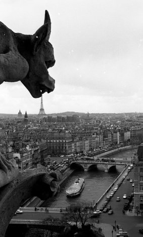 Robert Doisneau - notre dame gargouille - Paris found bath boutique store shop telgraph stella