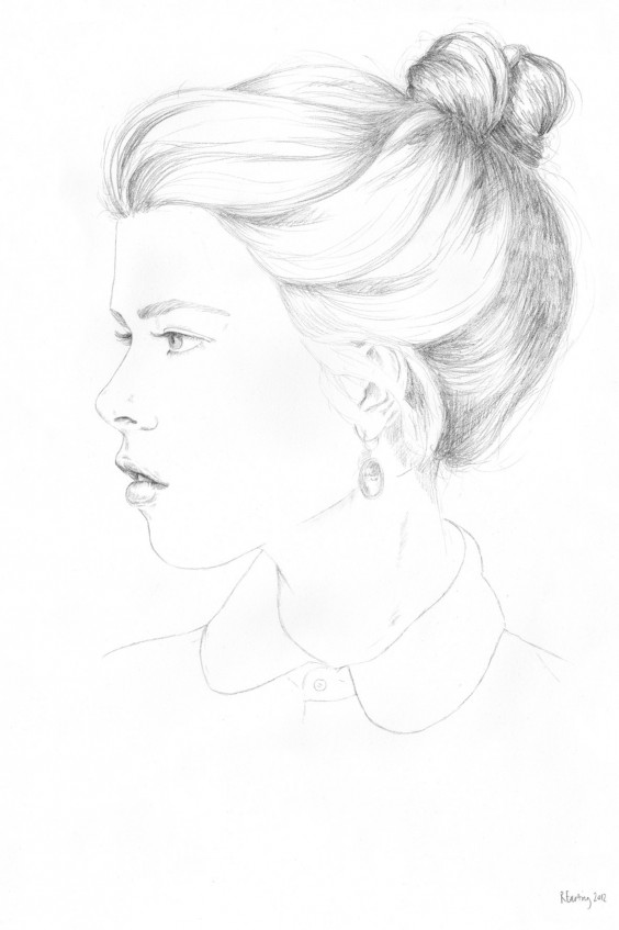 portrait drawing stella telegraph top 50 found bath boutique designer shop vogue top 100 glamour magazine